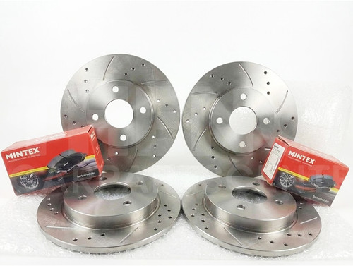 Front rear drilled grooved - front,