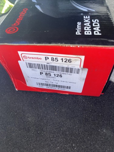 Brembo p85126 brake pad set - p85126,