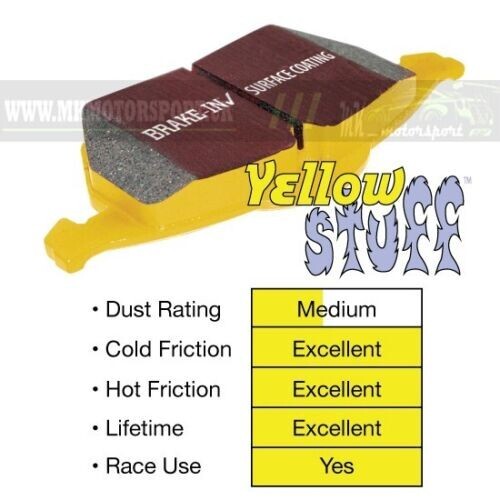 Ebc yellow stuff pads for - stuff, ford