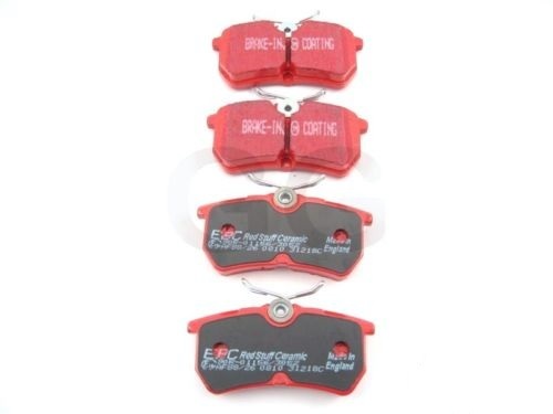 Rear brake disc pads - brake, uprated