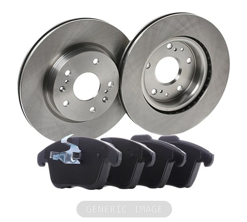 Front brake discs pair - front,